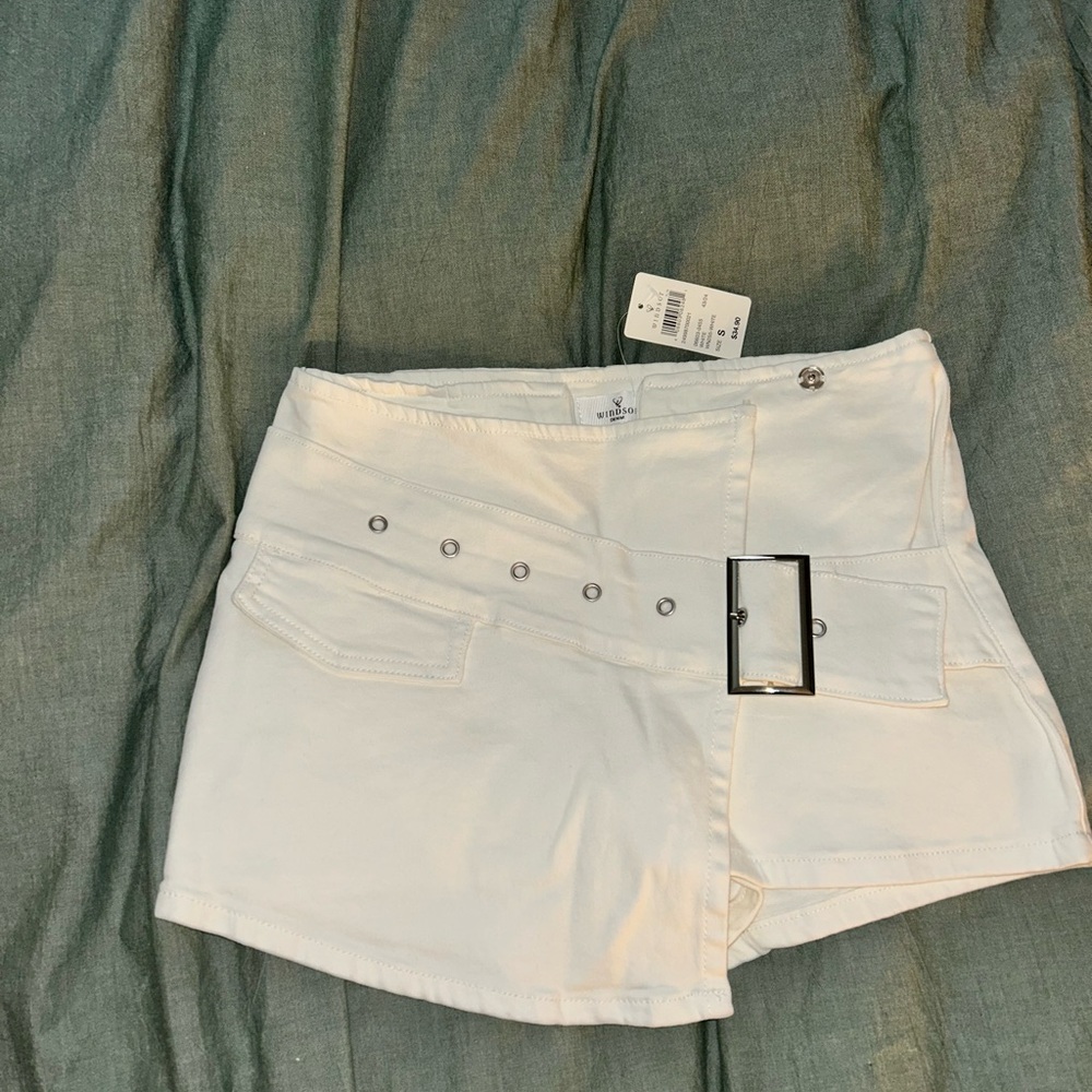 White Belt Skort